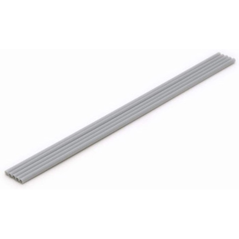 Wave Pla Pipe Gray Thin Type 4.0mm x5 Set