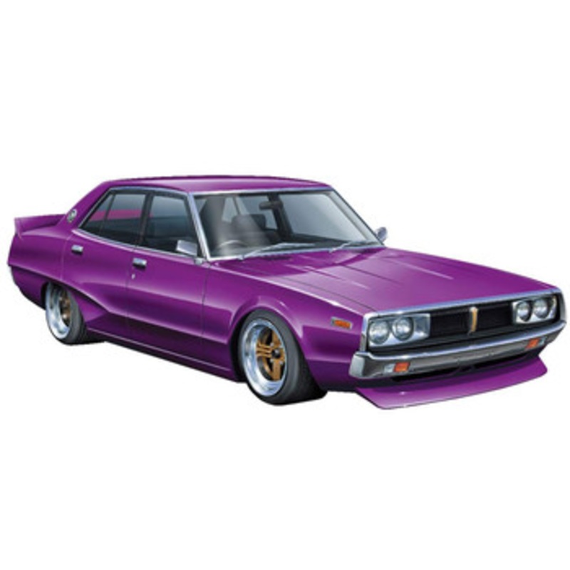 Aoshima Grachan 1/24 SKYLINE 4DR 2000 GT-X (Nissan) Plastic Model