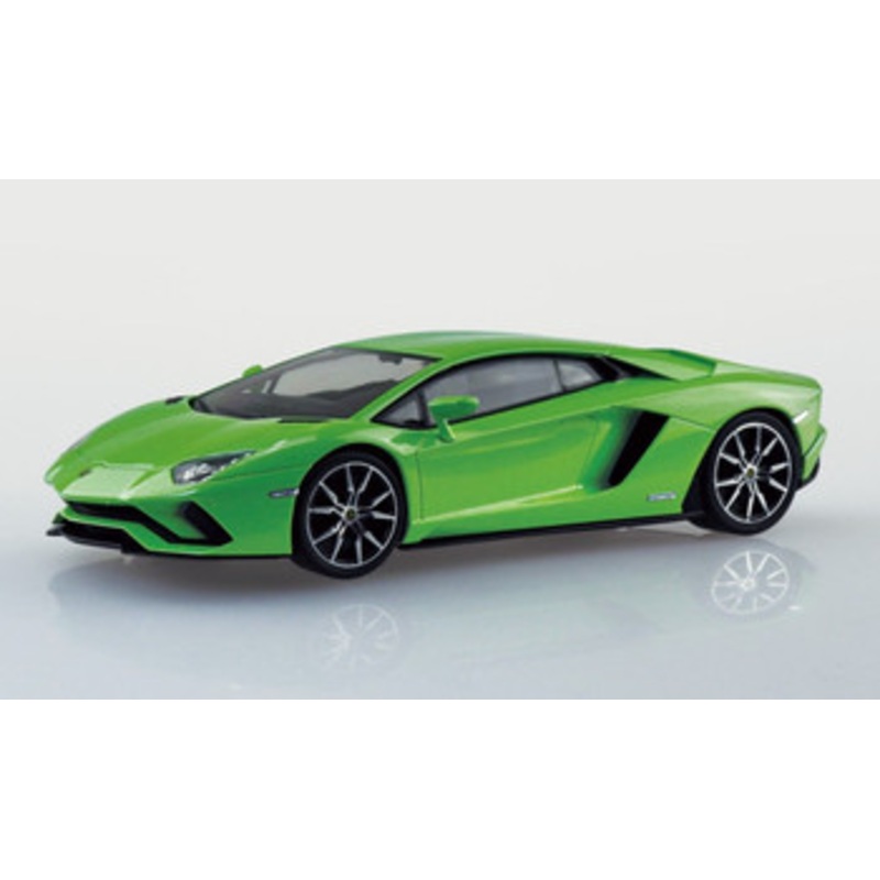 Aoshima The Snap Kit No.12-D 1/32 Lamborghini Aventador S Pearl Green Plastic model