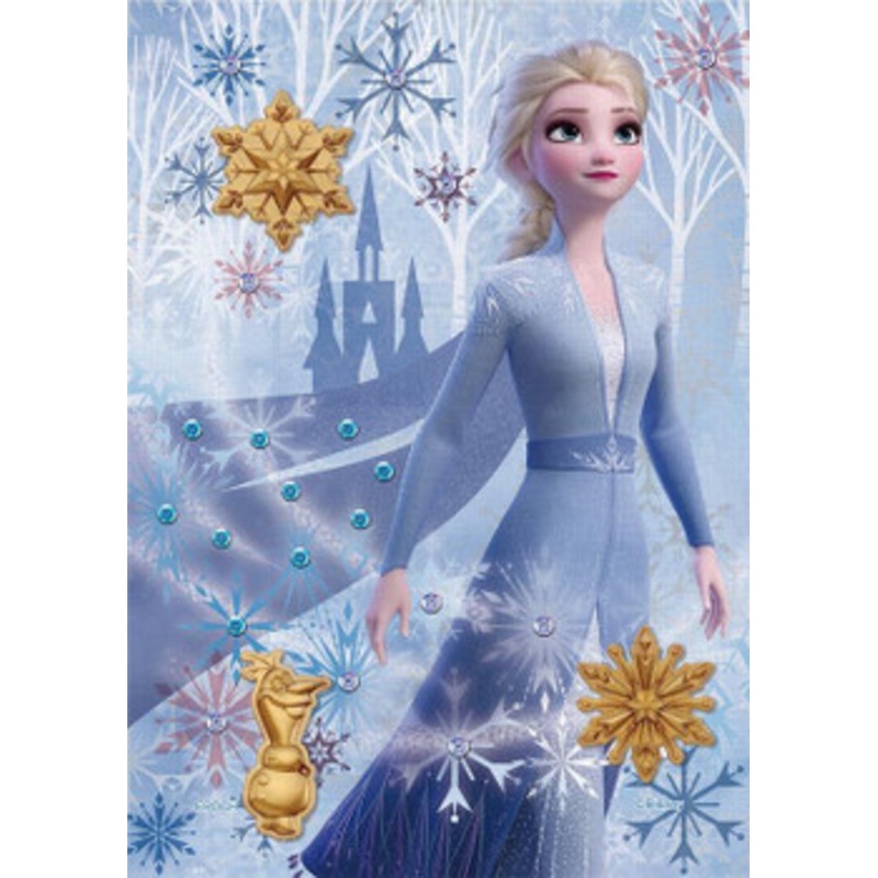 Epoch 72-304 Jigsaw Puzzle Disney Frozen Elsa Frozen Memories (Decoration Puzzle) (108 Pieces)