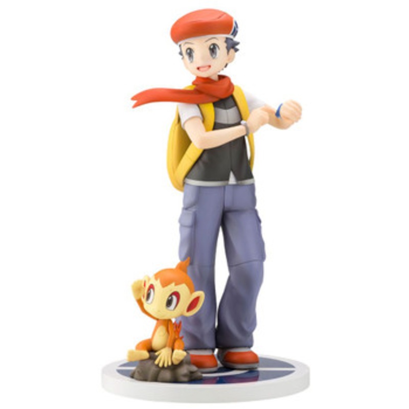 Kotobukiya ARTFX J Lucas with Chimchar 1/8 Figure (Pokemon)