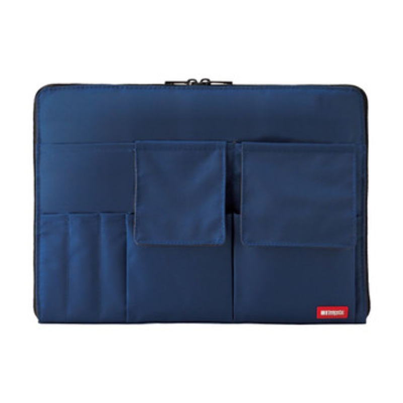 LIHIT LAB. Bag In Bag A4 (Navy)