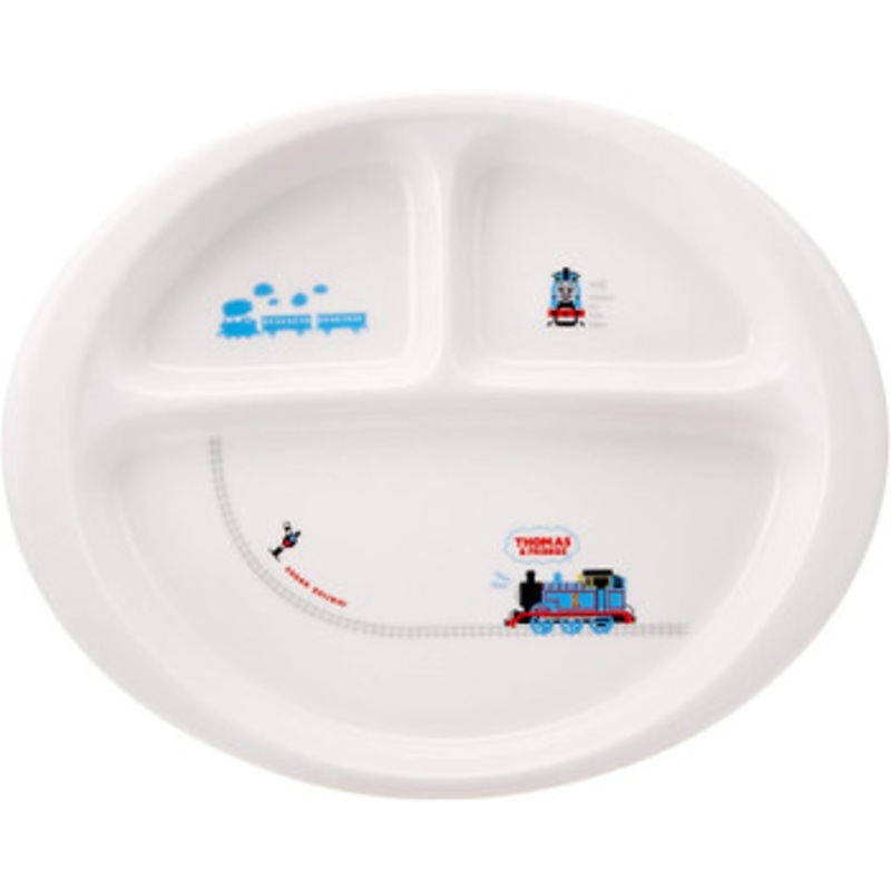 Thomas the Tank Engine Track Porcelain  Lunch Plate for Kids