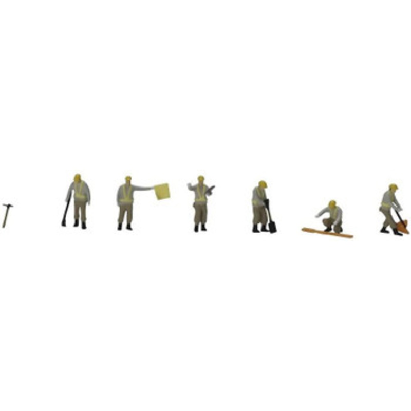 Tomytec (Ningen 131) Model People ‘Track Maintenance Workers’ (N scale)