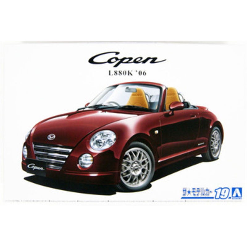 Aoshima The Model Car 1/24 Daihatsu L880K Copen Ultimate Edition ’06 Plastic Model