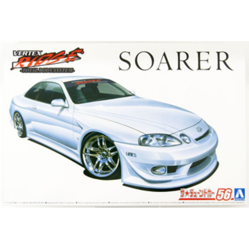 Aoshima The Tuned Car 1/24 VERTEX JZZ30 Soarer ’96 (Toyota) Plastic Model