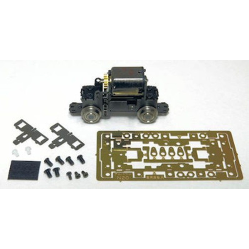 ARU Model A4012 ARU Power N20 (Diameter 6 Wheel) Powered Chassis (N scale)