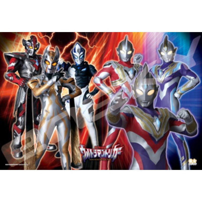 Ensky 108-L768 Jigsaw Puzzle Ultraman Trigger: New Generation Tiga Light Giants (108 L-Pieces)