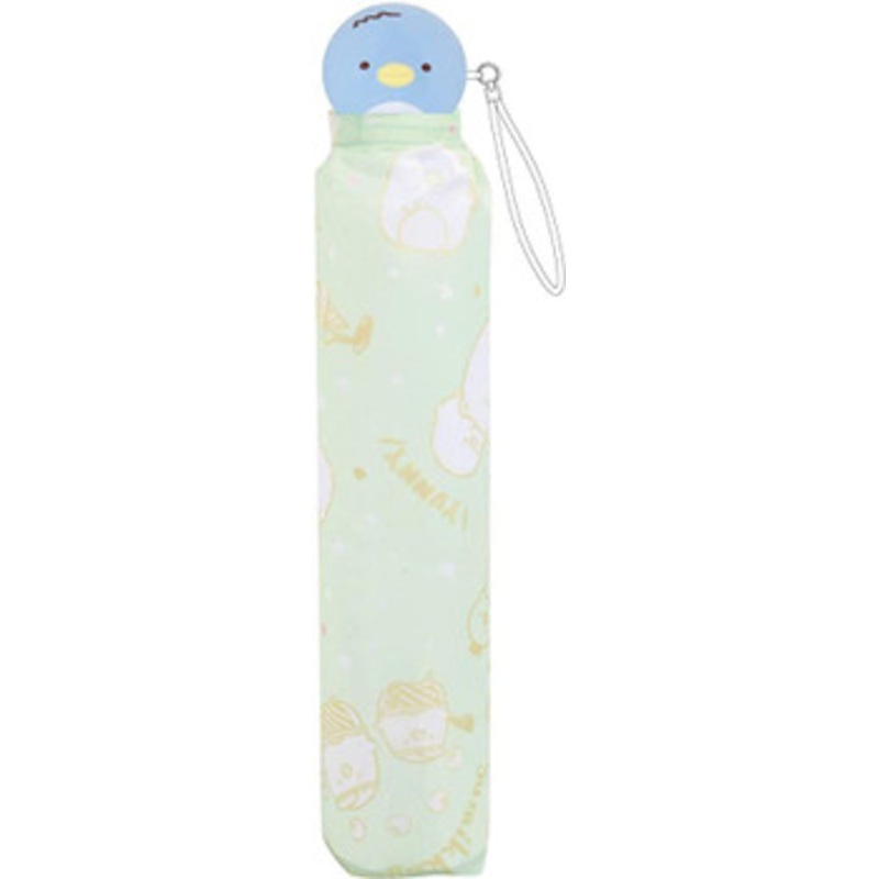 J’s Planning Sumikko Gurashi Die-cut Folding Umbrella ‘Penguin(Real) Ice Cream’ (Light Green)