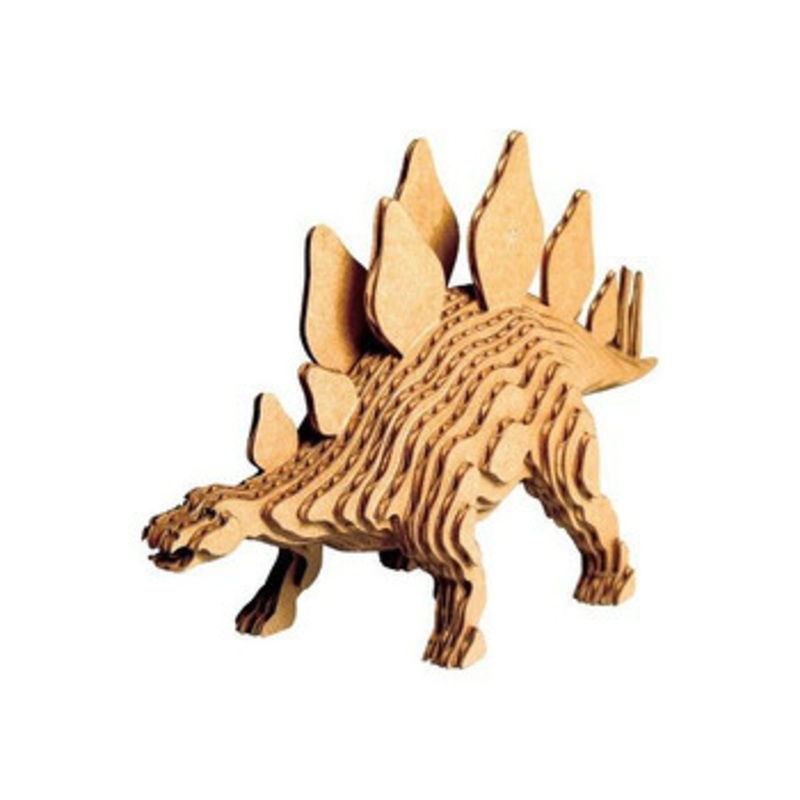 KJC Edison Toy Contamo Paper Craft Stegosaurus (L)