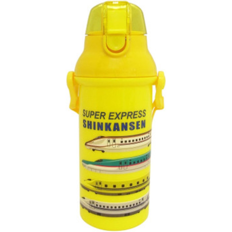 One-touch Water Bottle Shinkansen (Yellow)