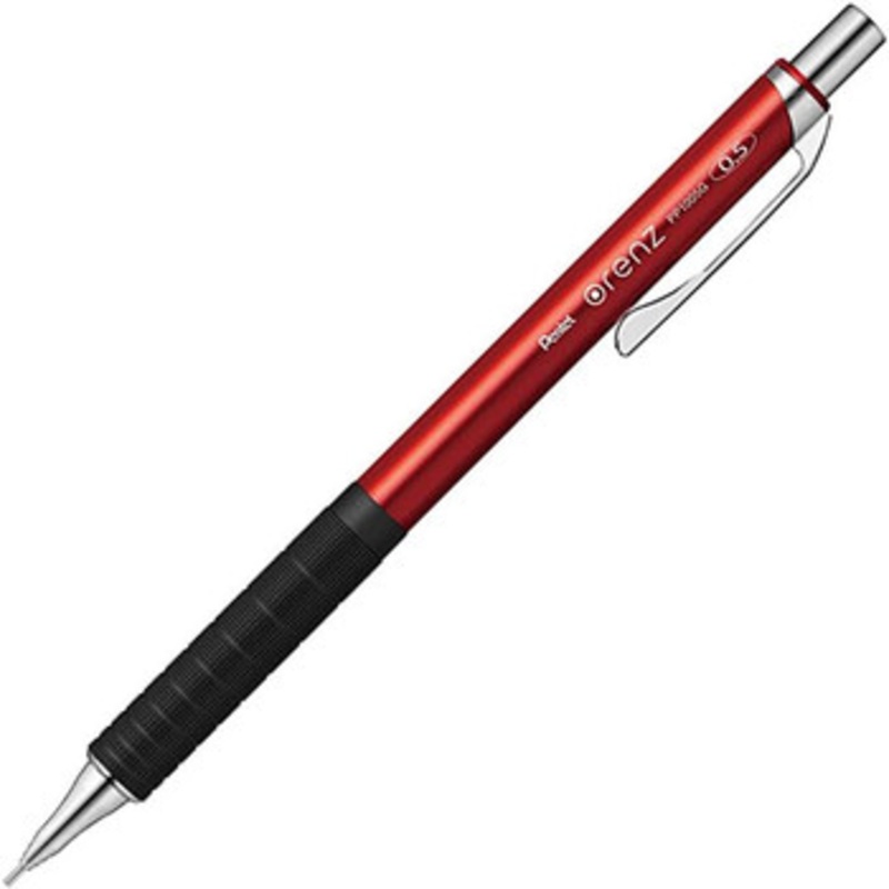 Pentel Orenz Metal Grip Mechanical Pencil 0.5mm (Red)