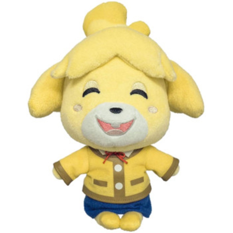 San-ei Animal Crossing Plush Doll Isabelle Smile (S)