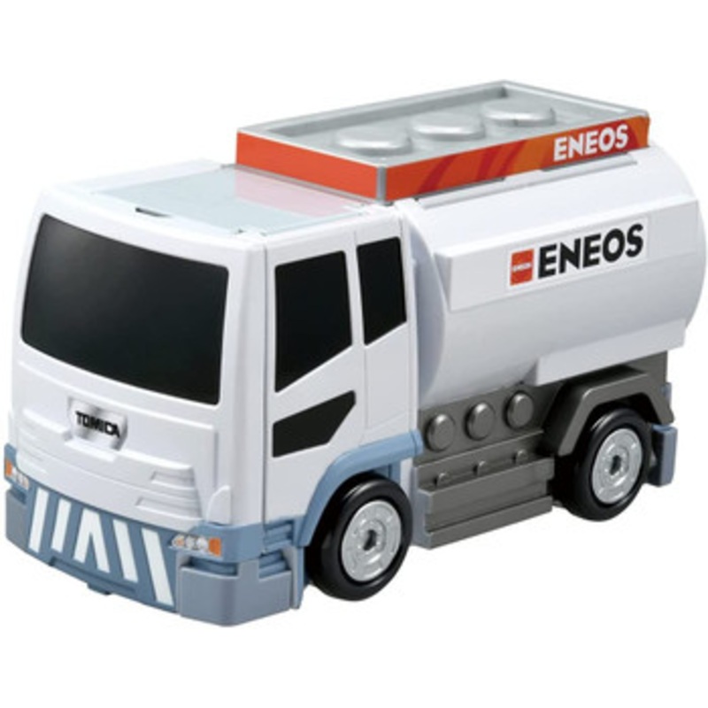 Takara Tomy Tomica World Transforming Gasoline Truck & Station Eneos