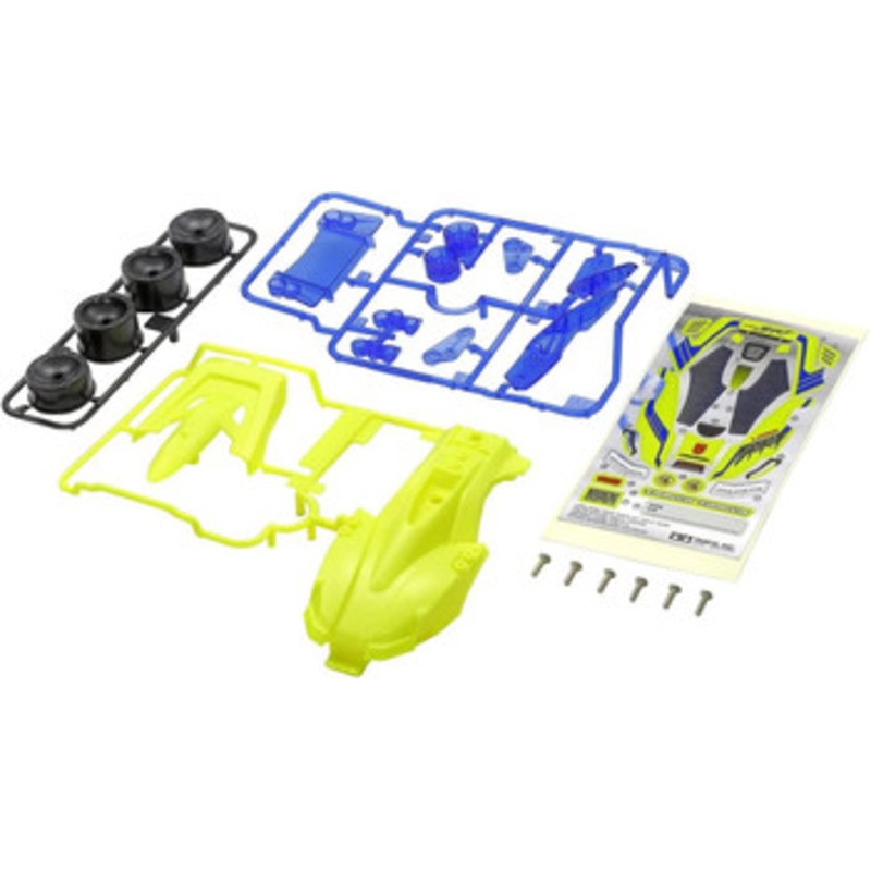 Tamiya Mini 4WD Road Spirit Body Parts Set Night Neon Color Edition