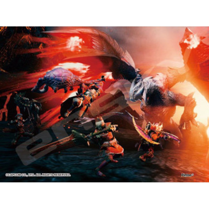 Ensky MA-68 Jigsaw Puzzle Monster Hunter Rise Crimson Glow Valstrax (150 S-Pieces)