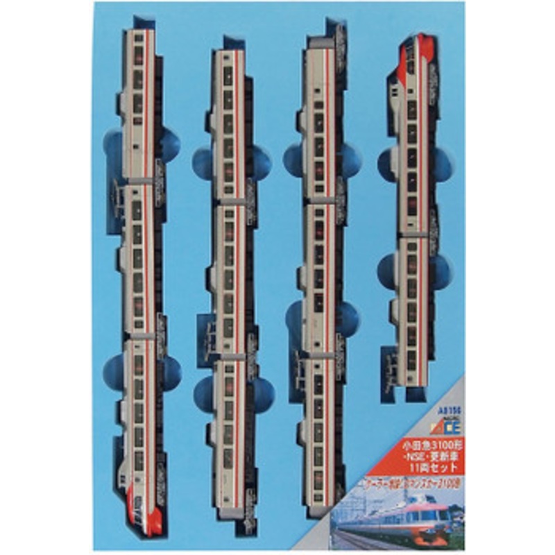 Microace A8156 Odakyu Type 3100/ NSE/ Renewal 11 Cars Set (N Scale)