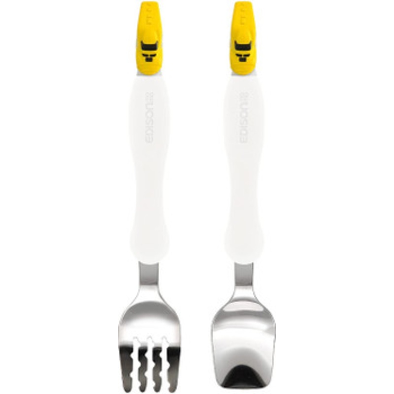Popondetta EDISON mama Fork & Spoon EEDoctor YellowEE for Children