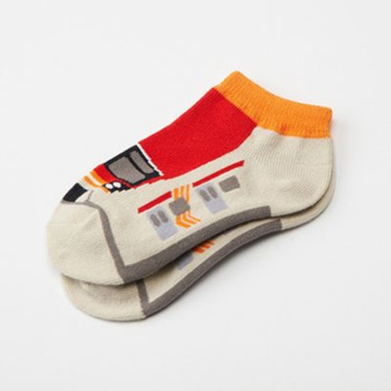 Railway Socks for Kids (Tetsushita) Tokyu Series 6000 (Size 16-20cm)