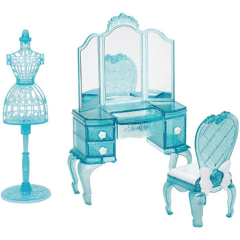 Takara Tomy Licca Doll Dreaming Princess Crystal Vanity Set