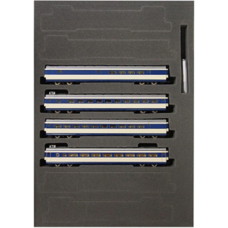 Tomix 92874 JNR Series 0 Tokaido/Sanyo Shinkansen (Large Window/ Early Type) 4 Cars Add-on Set A (N scale)