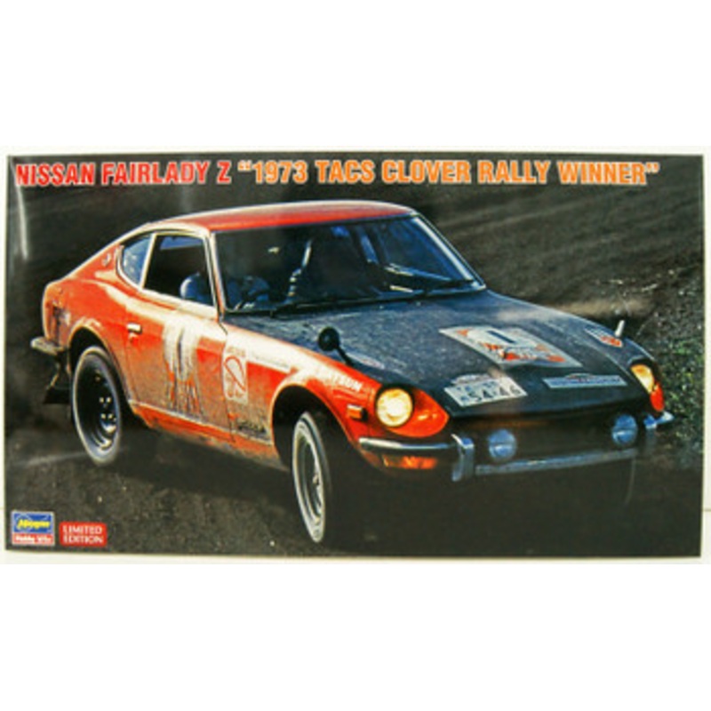 Hasegawa 1/24 Nissan Fairlady Z ‘1973 TACS Clover Rally Winner’ Plastic Model