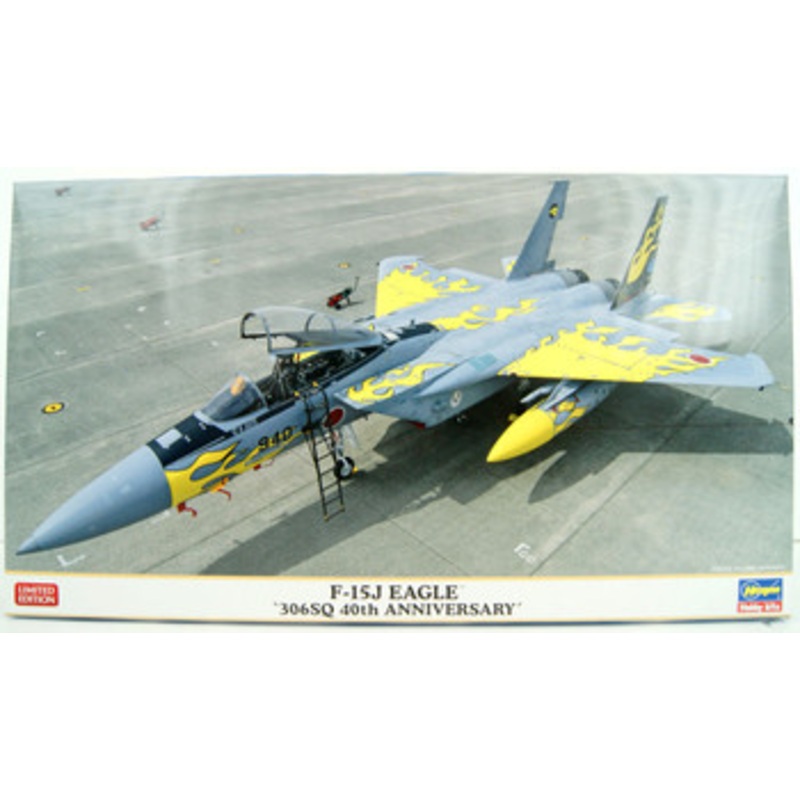 Hasegawa 1/72 F-15J Eagle 306SQ 40th Anniversary Plastic Model
