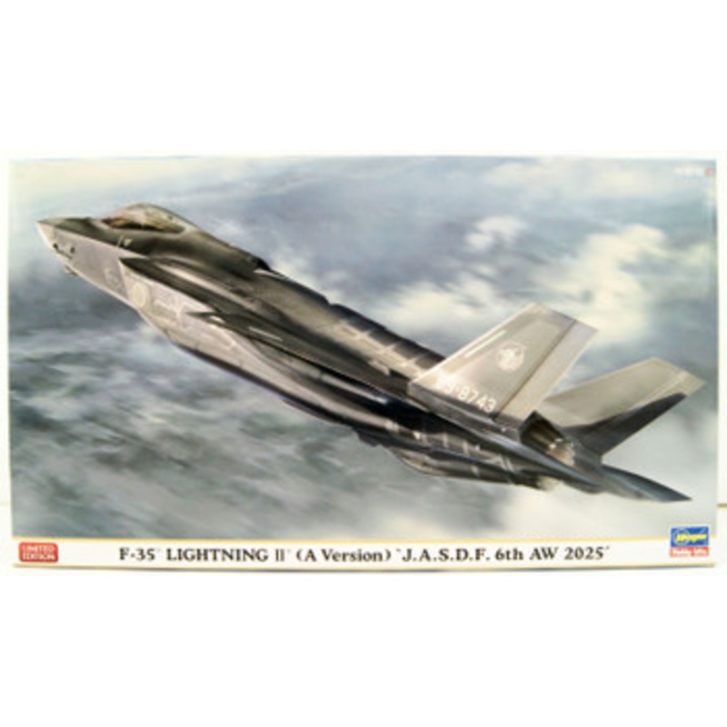 Hasegawa 1/72 F-35 Lightning ll A type ‘JASDF 6th Air Wing 2025’  Plastic Model