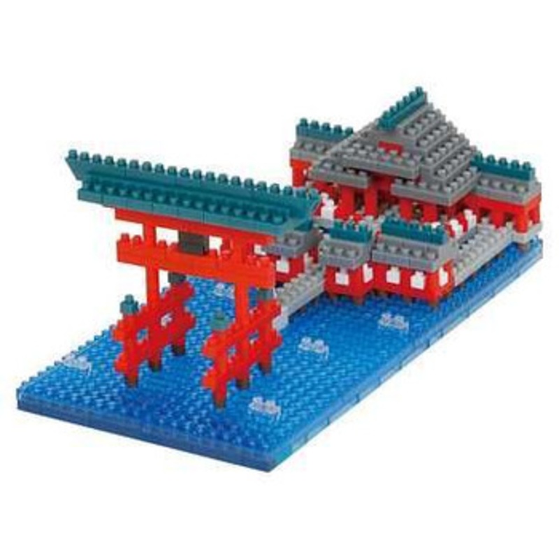 Kawada NBH-222 Nanoblock Itsukushima Shrine