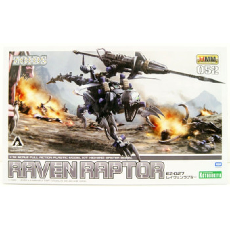 Kotobukiya HMM Zoids 1/72 EZ-027 Raven Raptor Plastic Model
