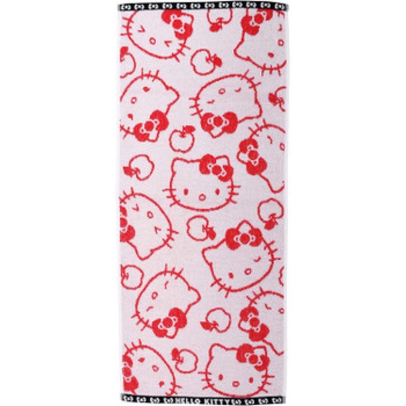 Marushin Sanrio Face Towel Emotion Hello Kitty