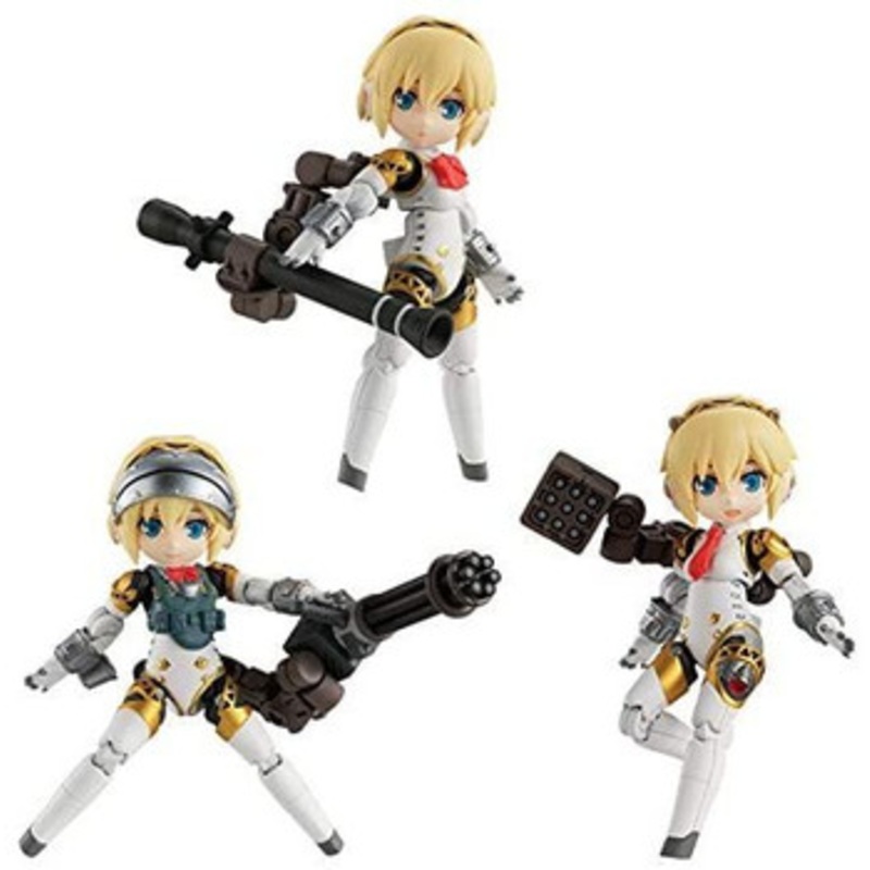 Megahouse Desktop Army Persona Series Collaboration Aigis 3Pack BOX