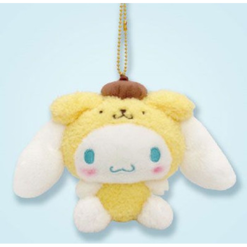 Nakajima Sanrio Cinnamoroll 20th Anniversary Narikiri Mascot Pompompurin