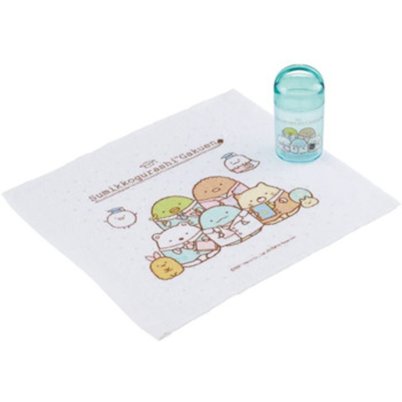 Skater Sumikko Gurashi Hand Towel with Case