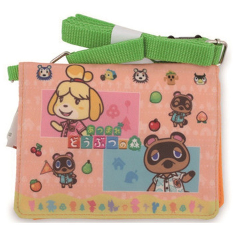 Sun Art Animal Crossing Clip Pouch with Shoulder Strap