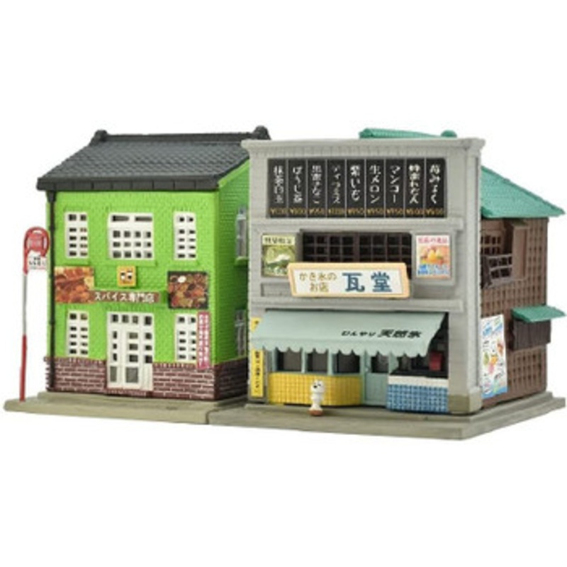 Tomytec (Building 044-5) Spice Specialty Store/ Shaved Ice Shop (N scale)
