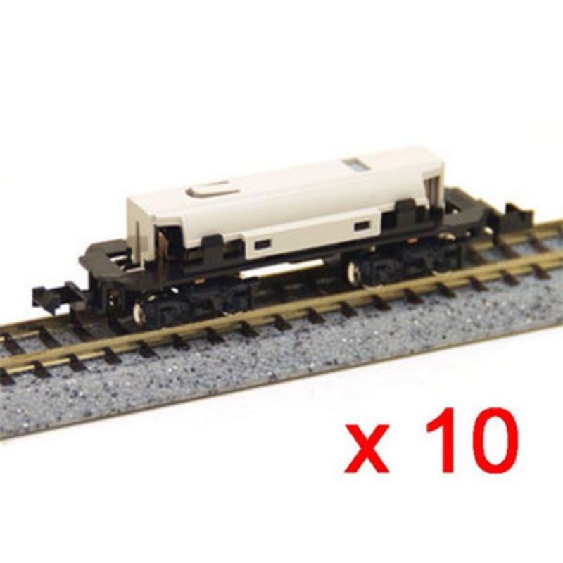 10 Pieces of Kato 11-106 Powered Motorized Chassis Value Set (N scale)