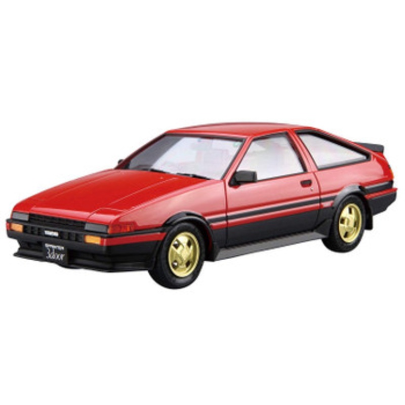 Aoshima The Model Car 1/24 Toyota AE86 Sprinter Trueno GT-APEX ’84 Plastic Model