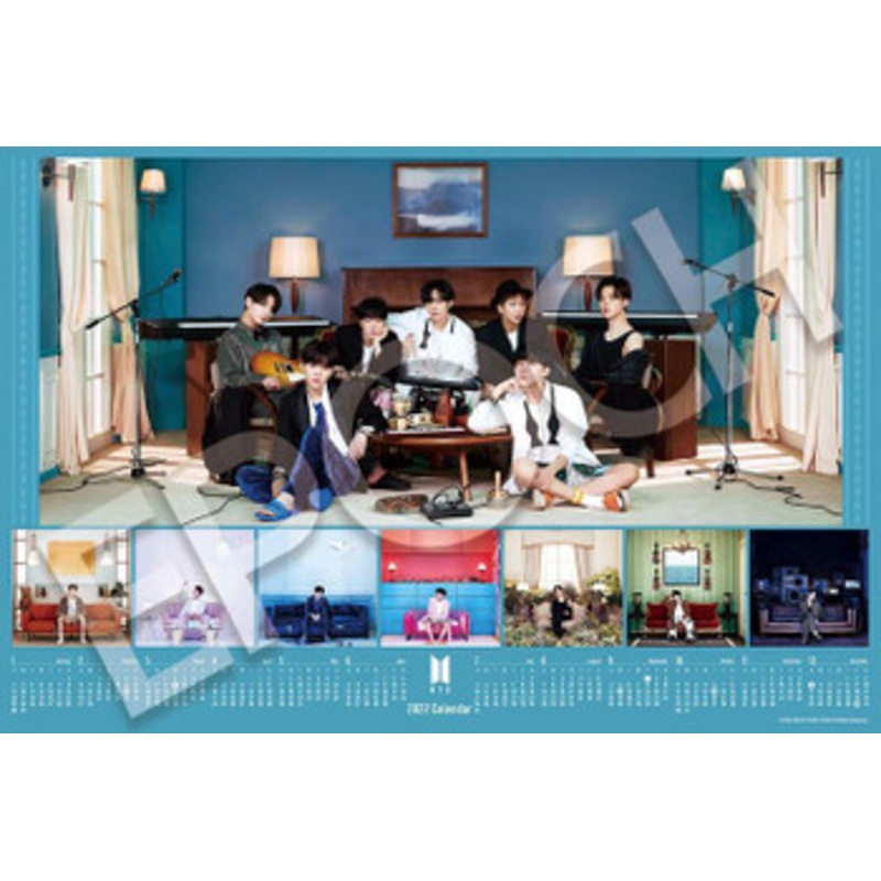 Epoch 13-035s Jigsaw Puzzle BTS BE 2022 Calendar (1000 Pieces)