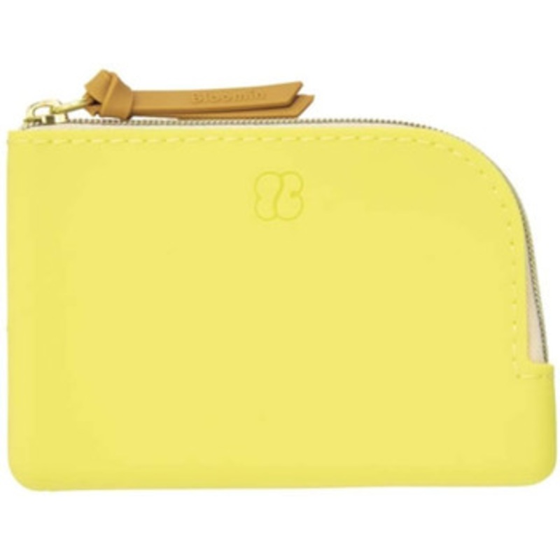 LIHIT LAB. Bloomin Flat Pouch Card Size (Lemon yellow)