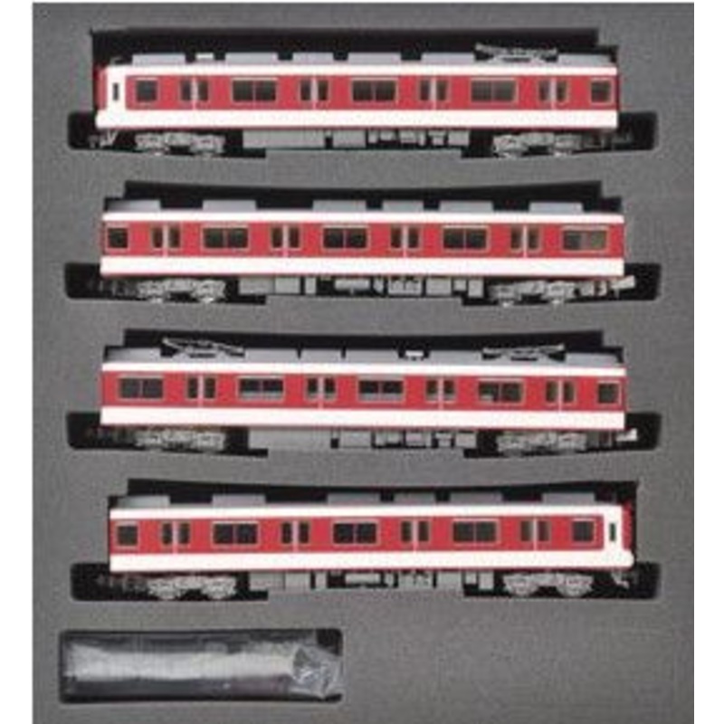 OP2610-1 Kintetsu Series 2610 (Renewal/New Paint) Distributed KISE Air-conditioning 4 Cars Set (N scale)
