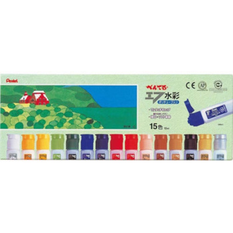 Pentel Water Colors F 15 Color Set