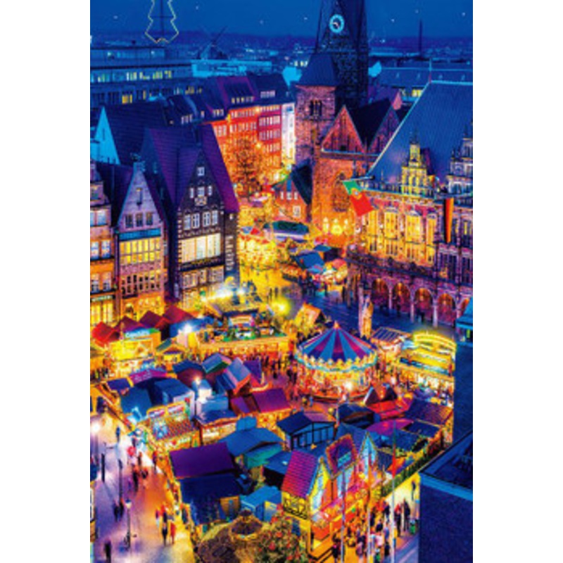 Beverly 51-290 Jigsaw Puzzle Christmas Market in Bremen (1000 Pieces)
