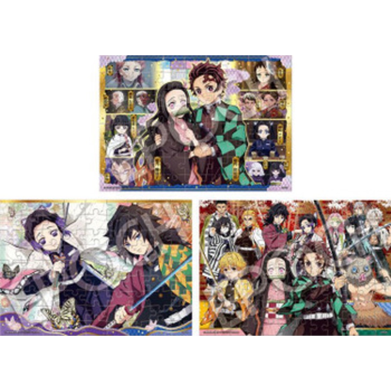 Epoch 62-302 Jigsaw Puzzle Demon Slayer: Kimetsu no Yaiba Child Puzzle (72/81/96 L-Pieces)