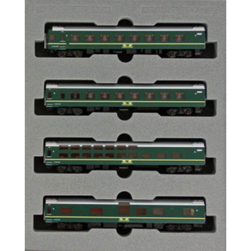 Kato 10-870 JR Series 24 Sleeping Train Twilight Express 4 Cars Add-on Set (N scale)