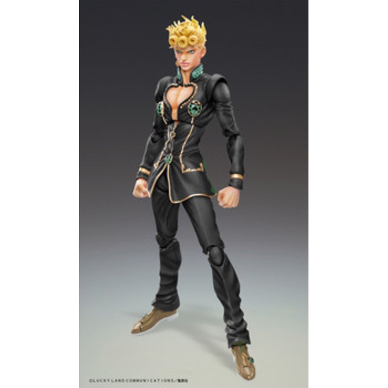 Medicos Super Action Statue Giorno Giovanna Ver. BLACK Figure (JoJo’s Bizarre Adventure: Golden Wind)