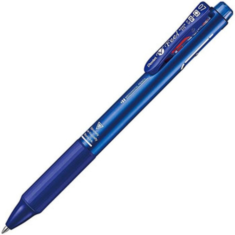 Pentel Vicuna Feel Multifunction Pen 0.7mm (Metallic Blue)