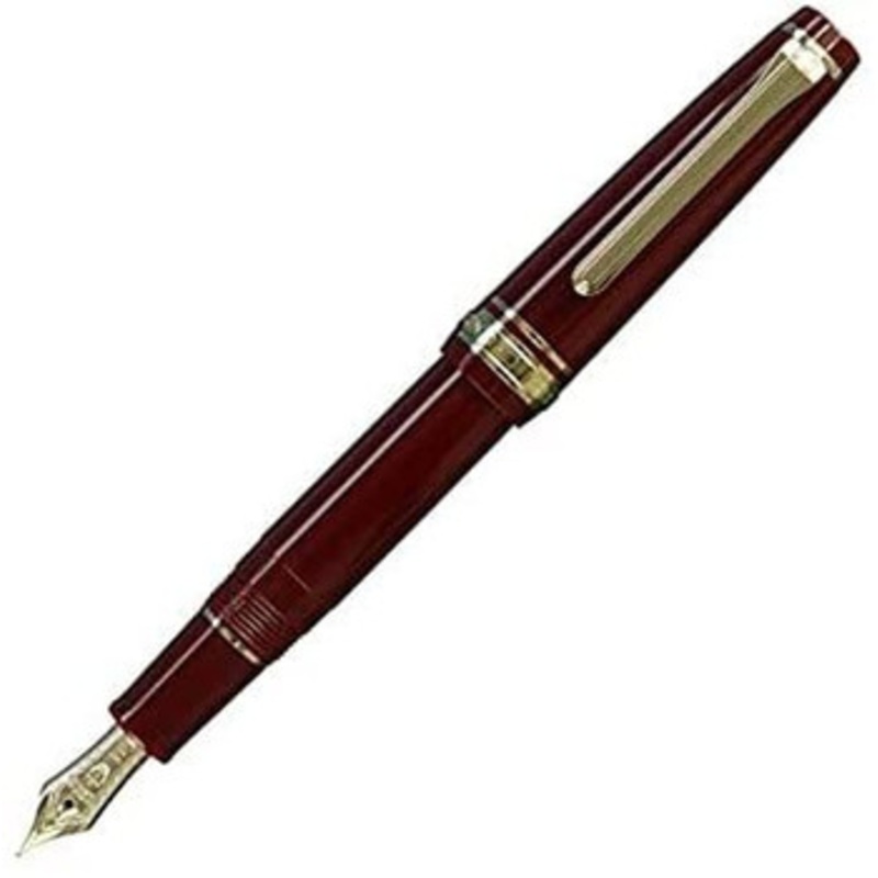 Sailor Professional Gear Slim Mini Gold FP Maroon Z 11-1303-732