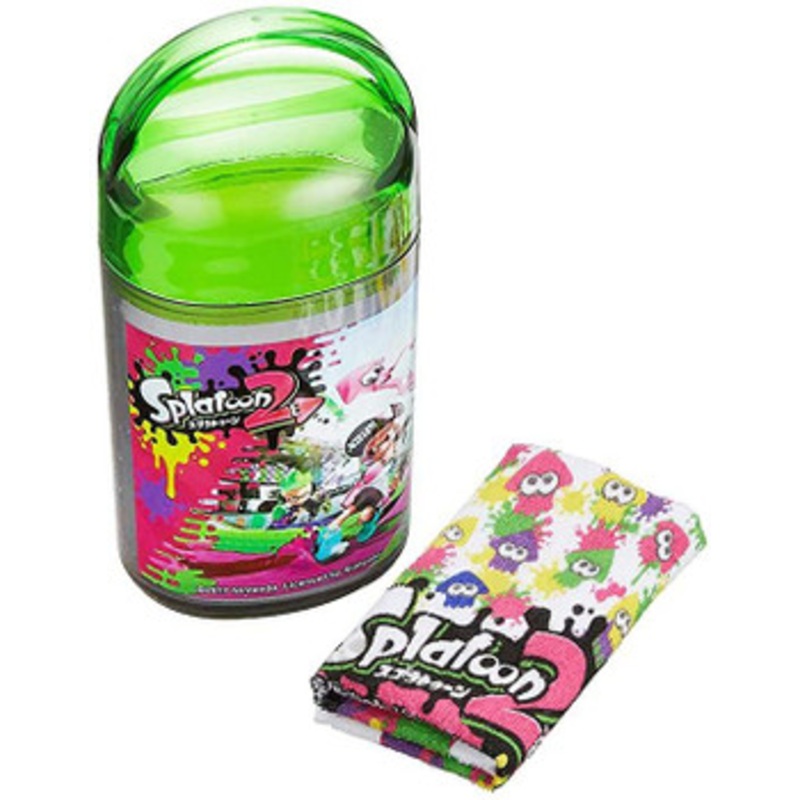 Skater Splatoon 2 Hand Towel With Case