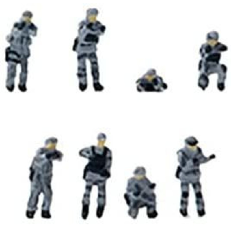 Tomytec (Ningen 132-2) Model People ‘Airsoft People (Team B)’ (N scale)
